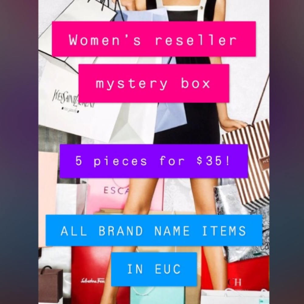 WOMENS RESELLERS BOX 5/$35